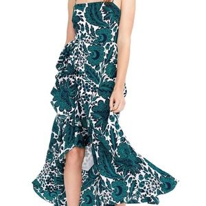 Almost new JCrew high-low silk dress